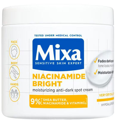 Mixa Niacinamide Bright Moisturizing Anti-Dark Spot Cream
