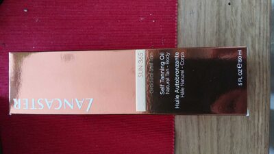 Self tanning oil