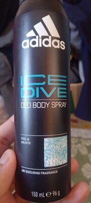 Ice dive del body spray