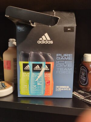 Pure Game Ice Dive Team Force 3 in 1 Shower Gel