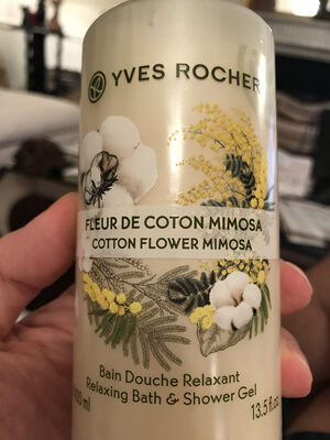 Bain douche Relaxant Fleur de Coton Mimosa