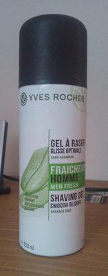 Gel à raser glisse optimale fraîcheur homme