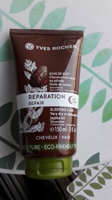Réparation soin de nuit cheveux très secs