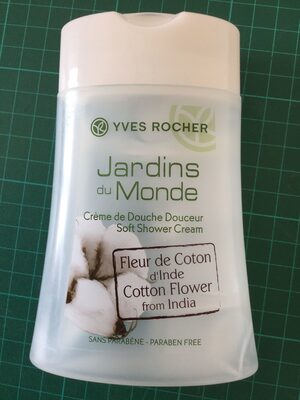 Crème douche douceur fleur de coton d’Inde