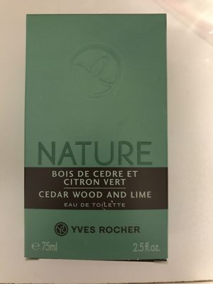 Nature Bois de cèdre et Citron vert