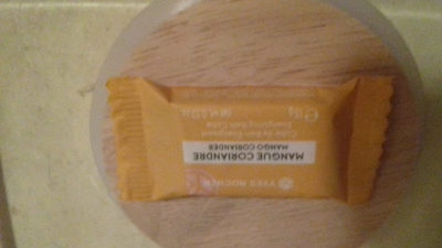 cube pour le bain mangue coriandre