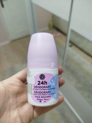 Yves Rocher 24 Saat Etkili Pamuk Kokulu ve Bretagne Ebegümeci Özlü Roll-On Deodorant