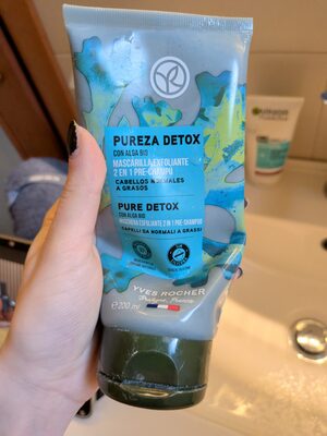 Maschera esfoliante 2 in 1 preshampoo
