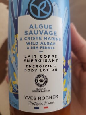 Lait corps énergisant
