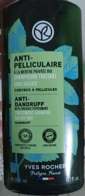 Anti-pelliculaire à la menthe poivrée