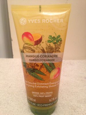 Gel douche gommant énergisant mangue coriandre