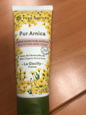 Crème mains sublimatrice Pur Arnica