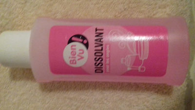 dissolvant pour les ongles