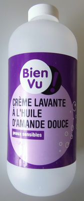 Crème lavante à l'huile d'amande douce