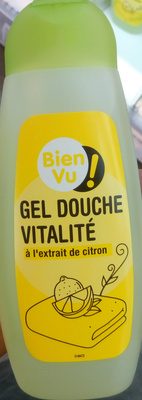 Gel douche vitalité à l'extrait de citron
