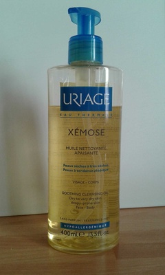 xémose huile nettoyants apaisante 