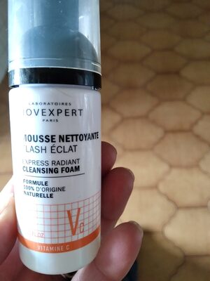 mousse nettoyante