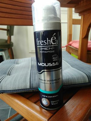 Mousse à raser peaux sensibles