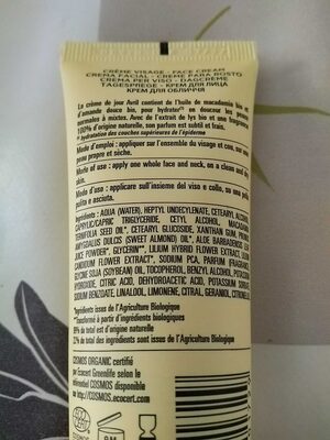 Crème de jour