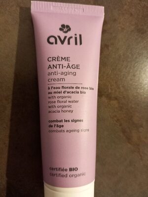 Creme anti âge
