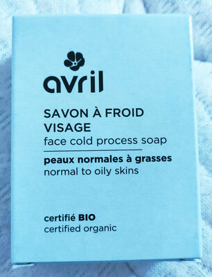 Savon à froid visage. Peaux normales à grasses.