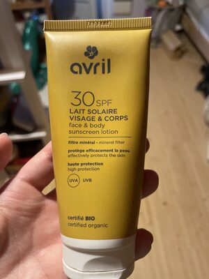Lait solaire visage & corps