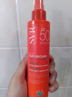 SVR Spray Sun Secure SPF 50+