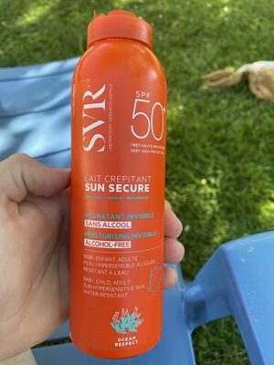 Lait crépitant sun secure