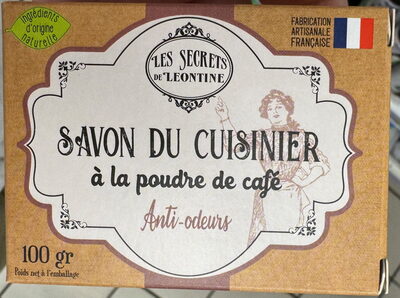 Savon du cuisinier à la poudre de café
