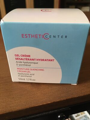 Gel crème désaltérant hydratant