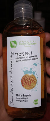 Trois-en-un gel douche