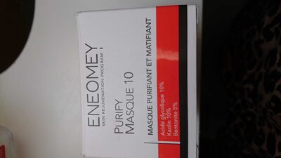 Masque Purifiant et Matifiant 10