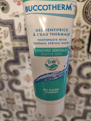 gel dentifrice eau thermale