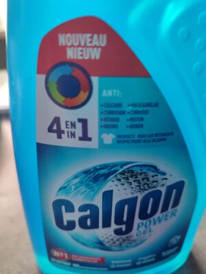 Calgon 4 in 1 Gel Wasmachinereiniger en Anti Kalk - 15 Wasbeurten - 750 ml