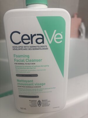 Foaming facial cleanser