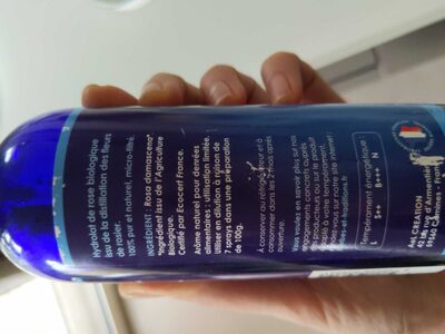 Eau florale de rose bio