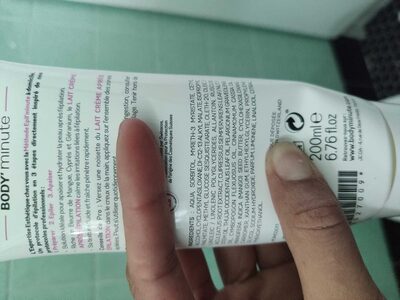 Lait crème après épilation