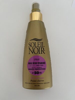 Spray huile sèche vitaminée