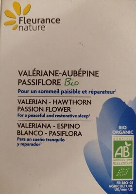 Valériane-aubepine-passiflore Bio