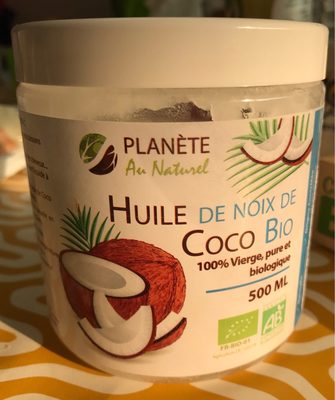 Huile de noix de coco bio cosmétique