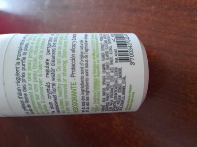 Déodorant soin 