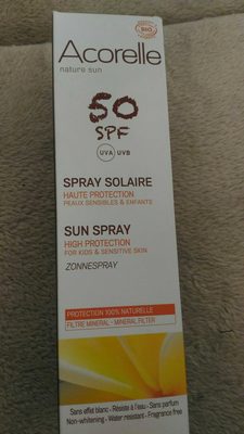Spray solaire