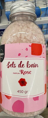 Sels de bain parfum rose