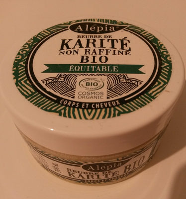 Beurre de karité - non raffiné, bio, équitable