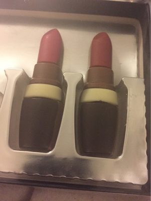 Coffret Rouge à Lèvres en Chocolat