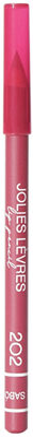 Vivienne Sabo Jolies Levres Dudak Kalemi 202 Cool Dark Rose - Precise Definition & Long-Lasting Wear
