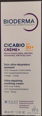Cicabio crème+ SPF 50+