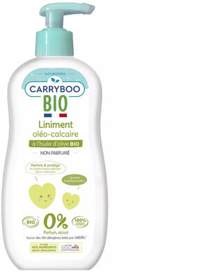 Liniment oléo-calcaire à l'huile d'olive bio pour bébé
