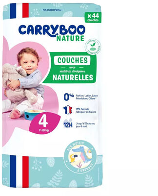 Nature couches écologiques taille 4 (7-18kg)