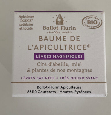 Baume de l’apicultrice